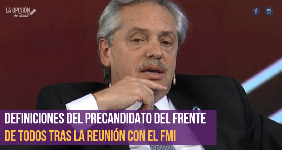 Alberto Fernández: «Estamos en un default encubierto»