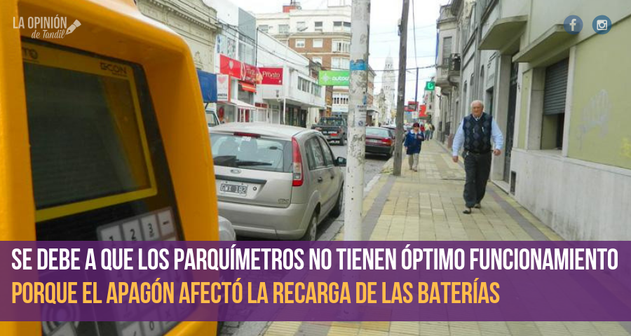 Este martes no habrá estacionamiento medido en Tandil