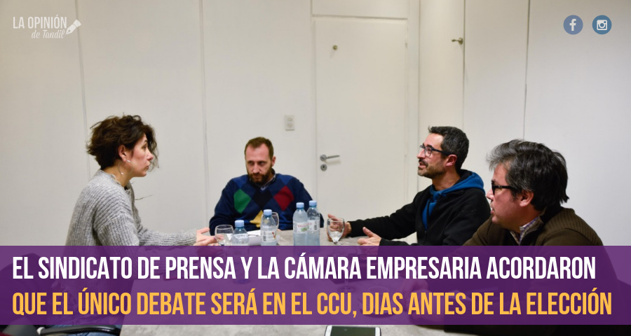 Los candidatos a intendente se verán las caras en el debate del 21 de octubre