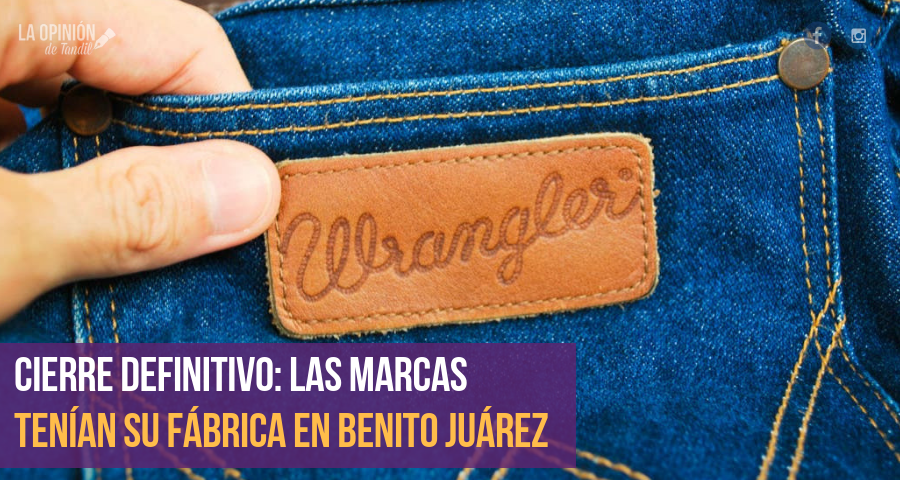 Wrangler y Lee se van del país a fin de mes definitivamente