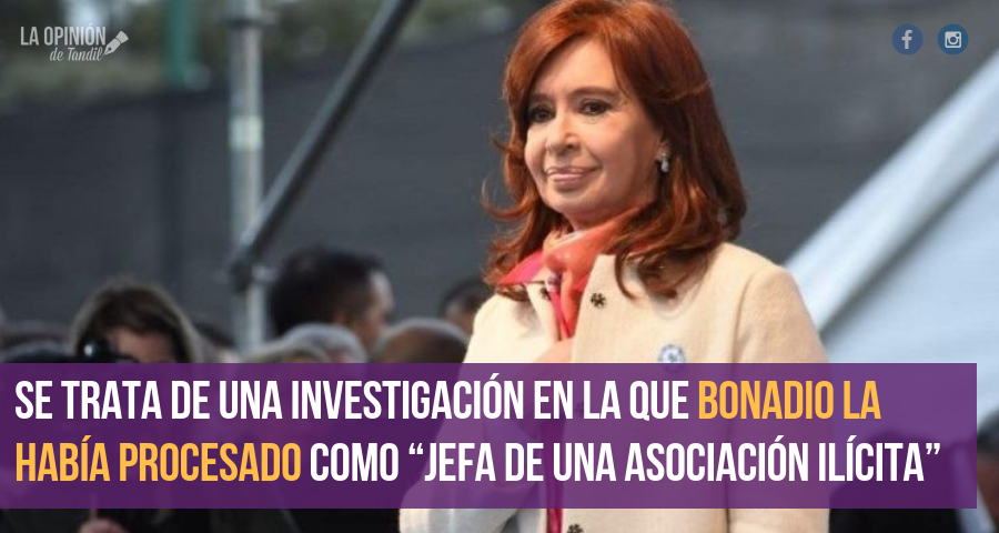 Dictaron la falta de mérito para CFK en causa ligada a las fotocopias de los “cuadernos”