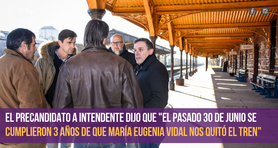 Iparraguirre: «El tren para nosotros no es una historia cerrada y vamos a reactivarlo»