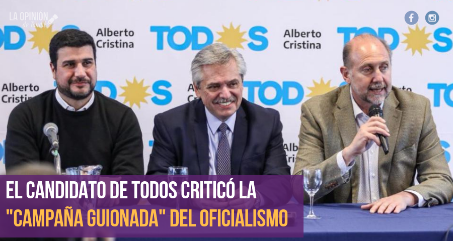 Alberto Fernández desafió a Macri a no mentir en el debate