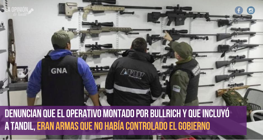 Secuestro de armas: de «histórico decomiso» a papelón que hace historia