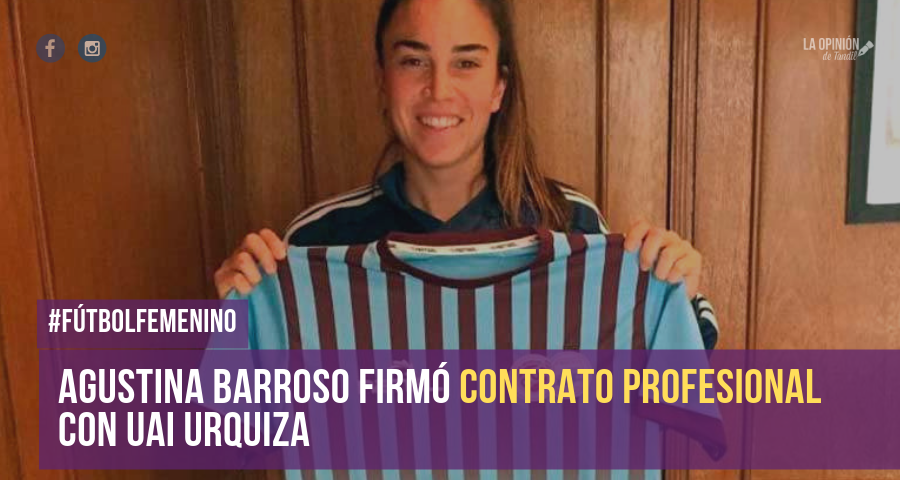 Agustina Barroso vuelve al Fútbol Argentino