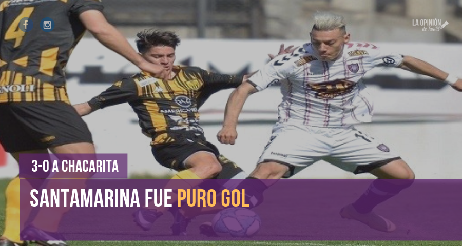 Valioso triunfo de Santamarina en una mañana goleadora