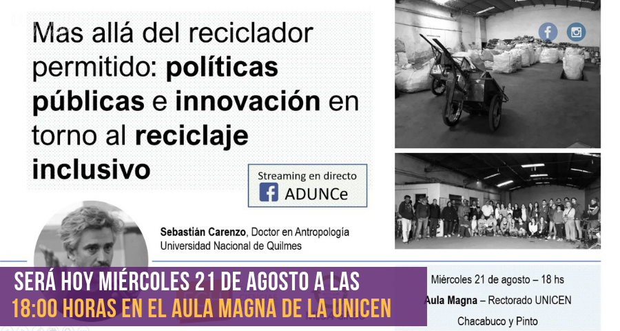 La Mesa GIRSU invita a una charla sobre reciclaje inclusivo