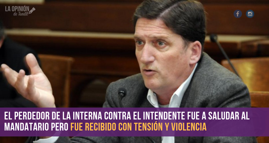 Érsinger calificó de «desagradable» la situación vivida por Nicolini la noche de las elecciones