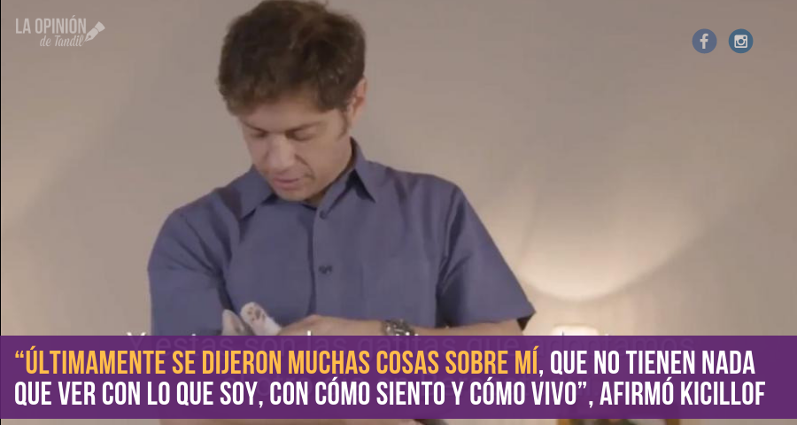 VIDEO: En su nuevo spot, Kicillof abre las puertas de su casa