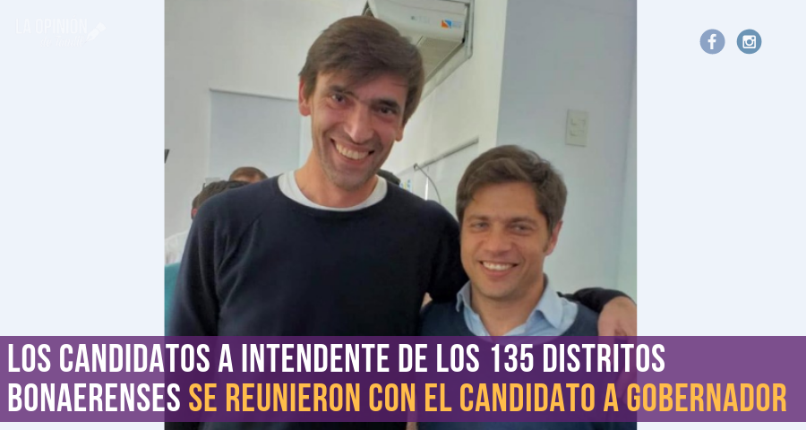 Iparraguirre nuevamente junto a Axel Kicillof