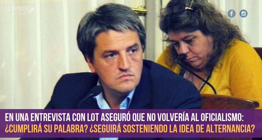 El día que Nicolini aseguró que no volvería a participar del gobierno de Lunghi