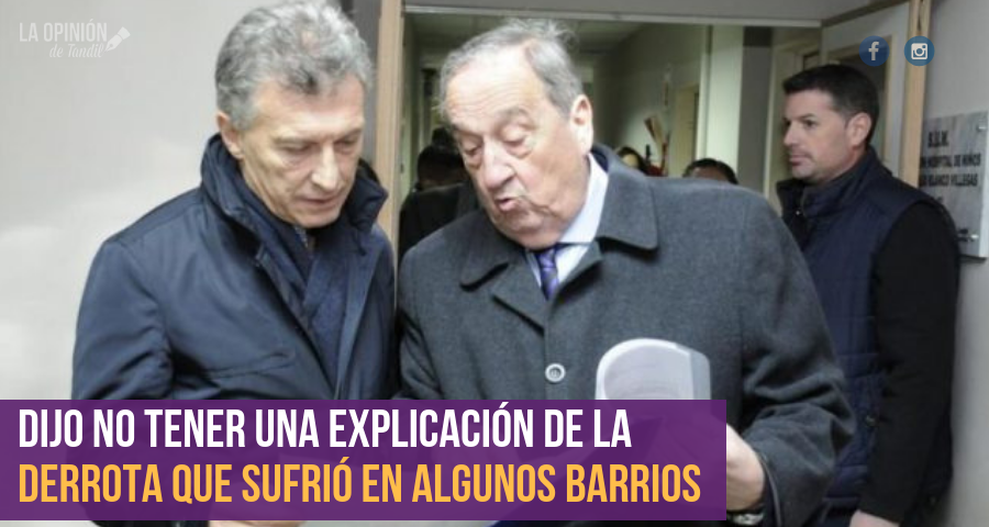 Lunghi culpó de los resultados al «arrastre nacional» y no mencionó a Macri