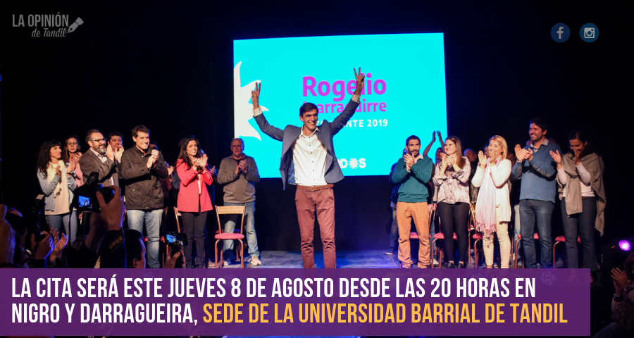 Iparraguirre cierra su campaña este jueves en la Universidad Barrial