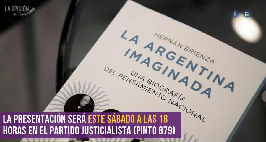 Hernán Brienza presenta hoy su libro en Tandil