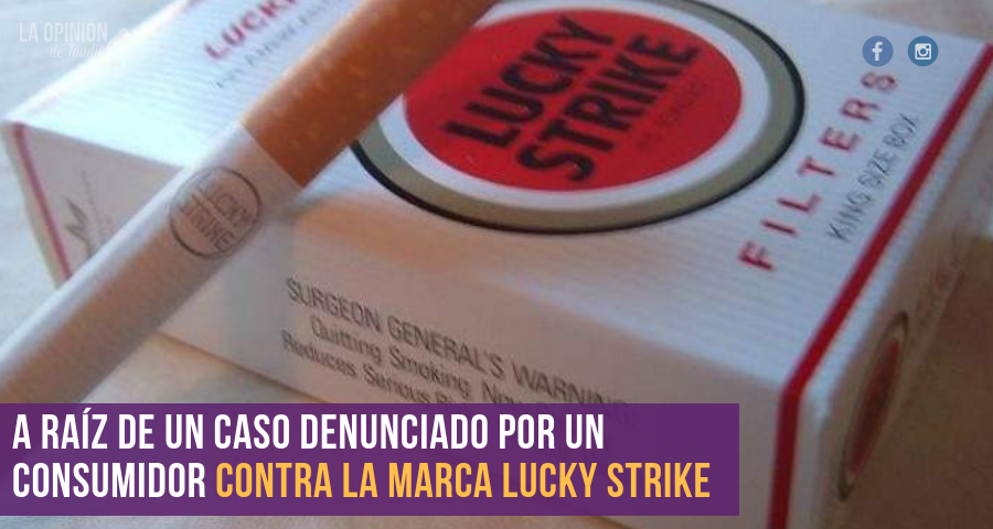 La oficina de Información al Consumidor municipal sancionó a una empresa tabacalera