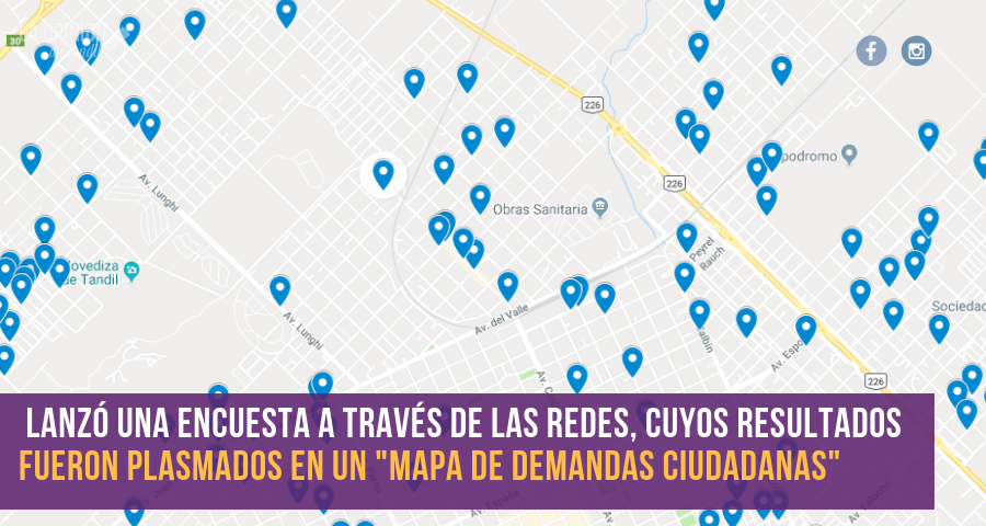 Iparraguirre lanza un aplicativo para geolocalizar demandas de vecinos