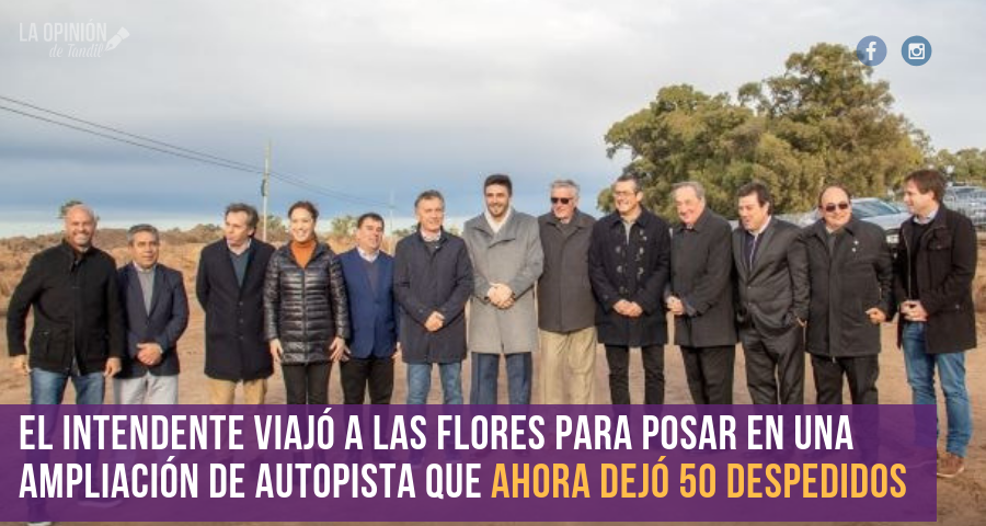 Suspendieron la obra en la que Lunghi se fotografió con Macri y Vidal en plena campaña
