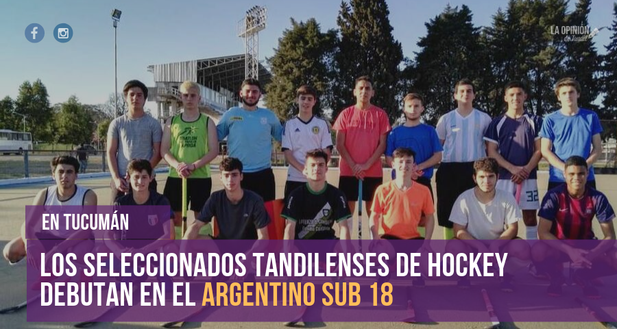 Los seleccionados tandilenses de hockey debutan en Tucumán
