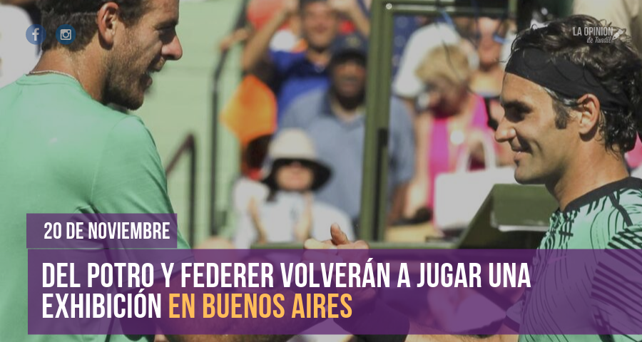 Federer – Del Potro nuevamente en la Argentina: todos los detalles del regreso del suizo al país