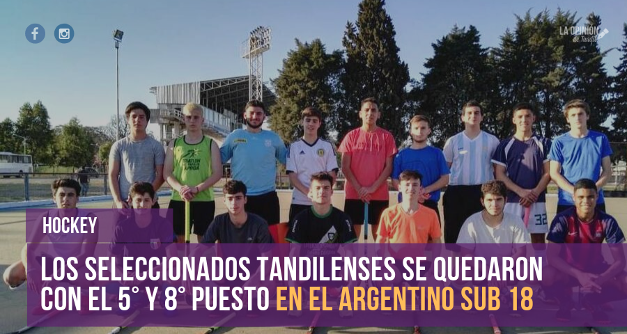 Tandil se trajo buenos resultados del Argentino sub 18 de Hockey