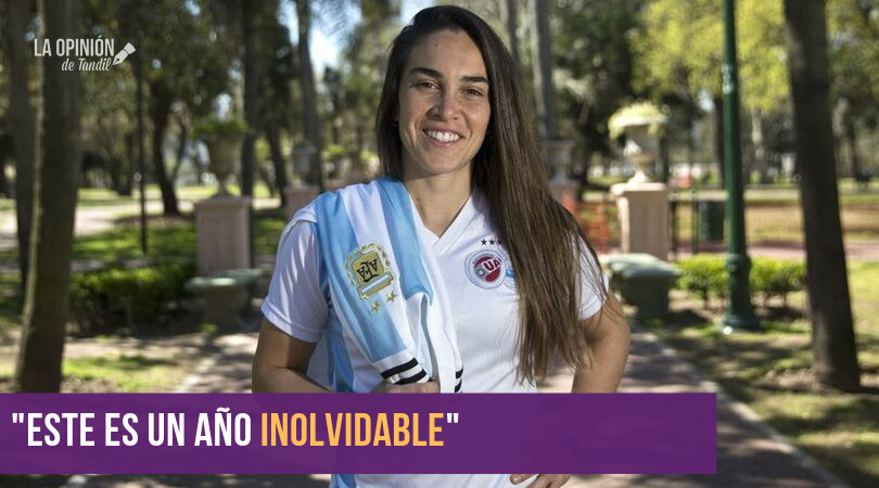 Agustina Barroso, una joya repatriada del fútbol femenino que pide no bajar la guardia