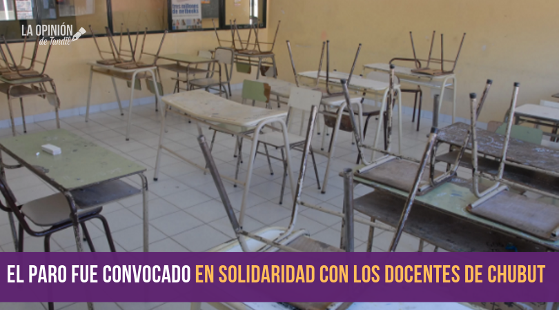 En Tandil los gremios docentes adhirieron en un 90 por ciento al paro de este jueves