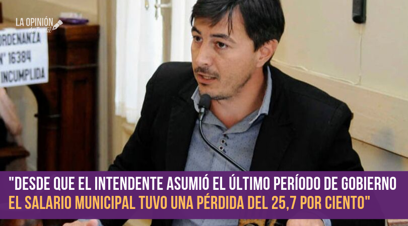 Darío Méndez: “Lunghi debería entregar de forma urgente el bono a los municipales”