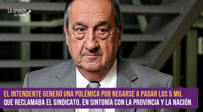 Finalmente Lunghi pagará un bono de tres mil pesos a los municipales