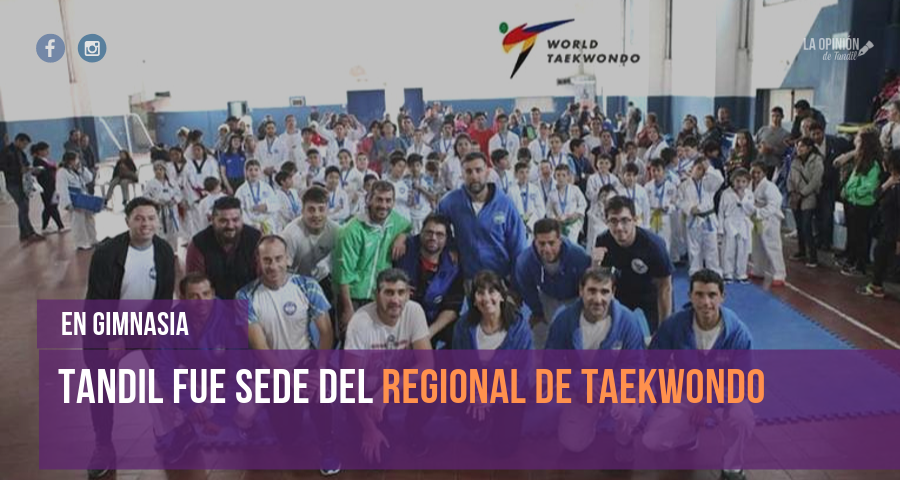 El taekwondo tuvo cita regional en el club Gimnasia