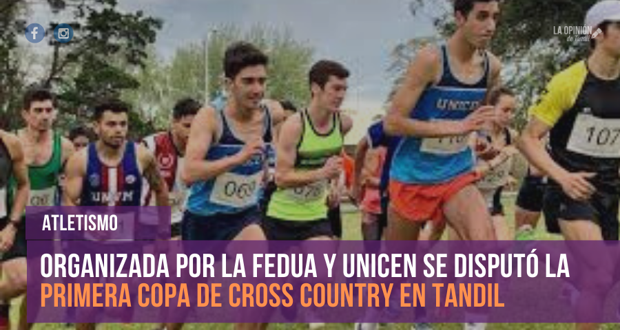 Se corrió la primera Copa de Cross Country