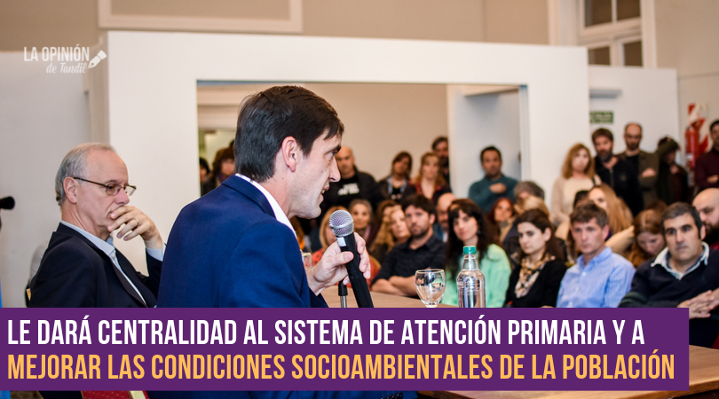 Iparraguirre presentó su plataforma de Salud junto al ex ministro de la Nación, Daniel Gollán