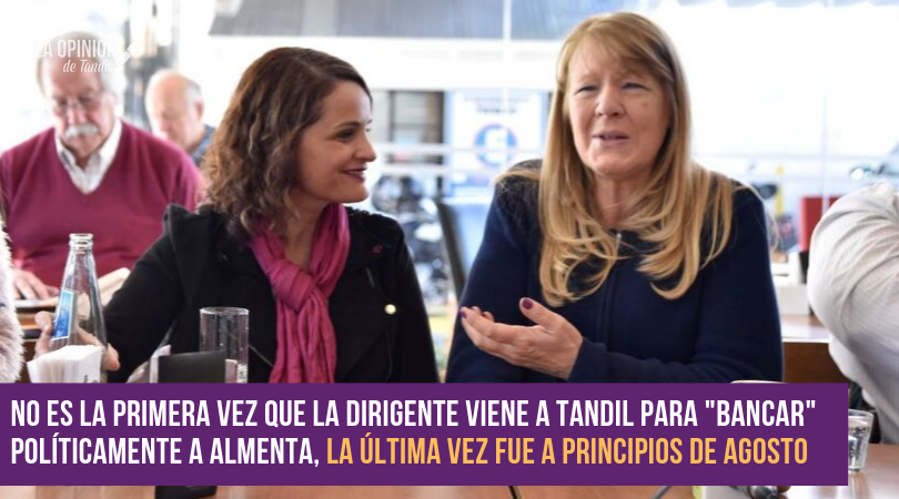 Margarita Stolbizer viene este jueves a Tandil a apoyar a Andrea Almenta