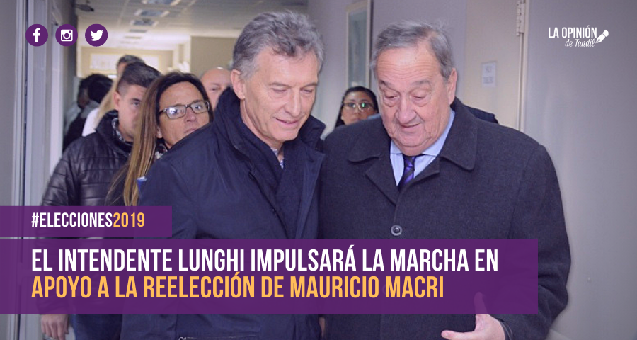Lunghi participará de «La marcha del millón» en apoyo a Mauricio Macri