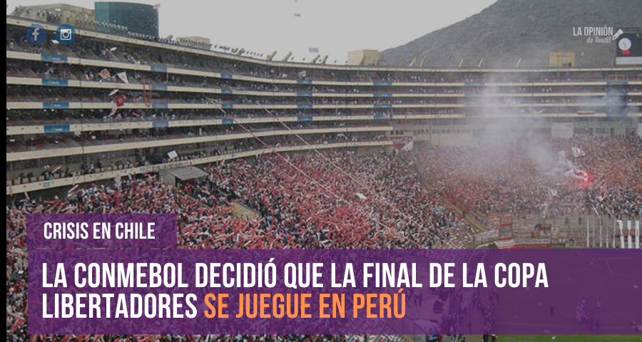 River-Flamengo: la final de la Copa Libertadores se jugará en Lima