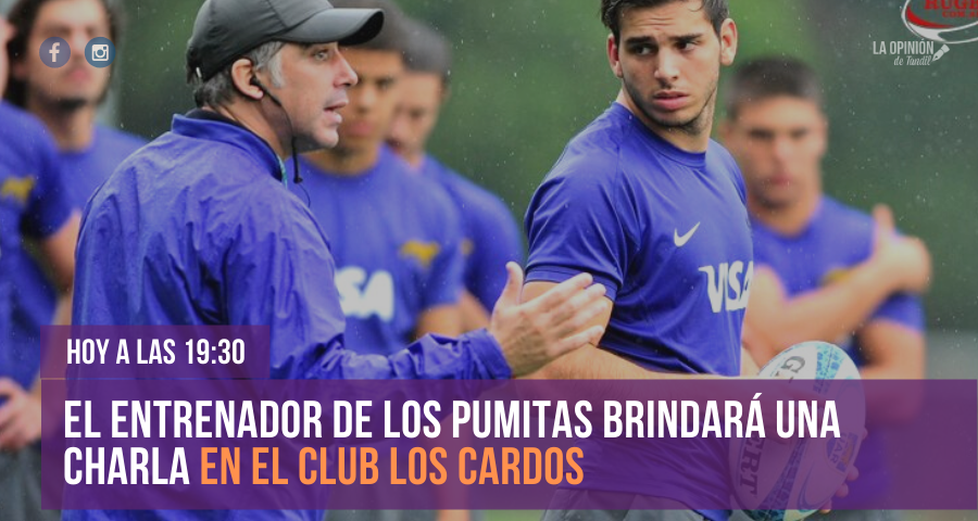 Los Pumitas ya entrenan en Tandil y su entrenador dará hoy una charla en Los Cardos