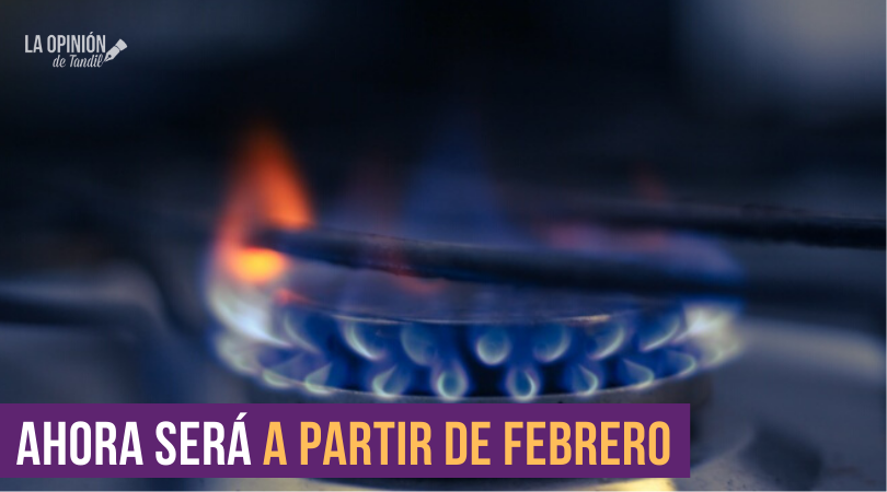 El gobierno nacional pospuso nuevamente el tarifazo de gas