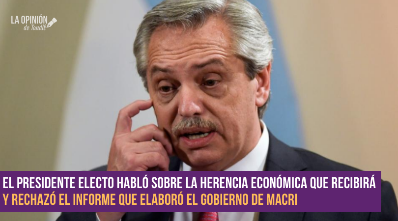 Alberto Fernández advirtió sobre «la situación crítica que deja el macrismo»