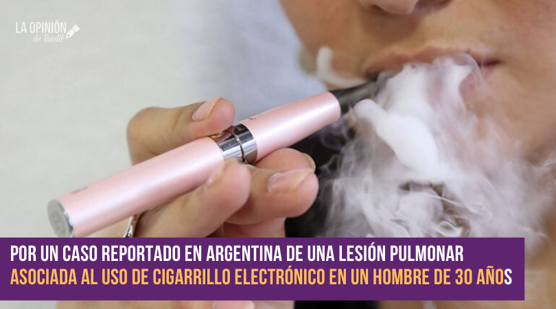 Declaran alerta epidemiológico por lesiones del cigarrillo electrónico