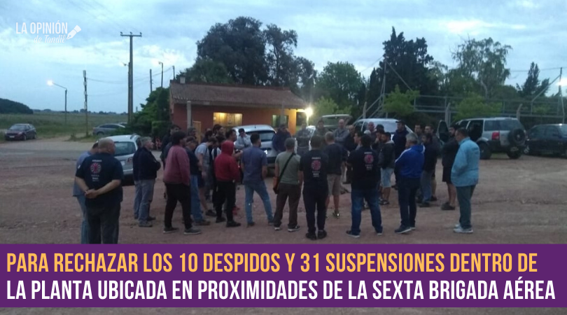 Trabajadores de Loimar entraron en paro contra los despidos y suspensiones