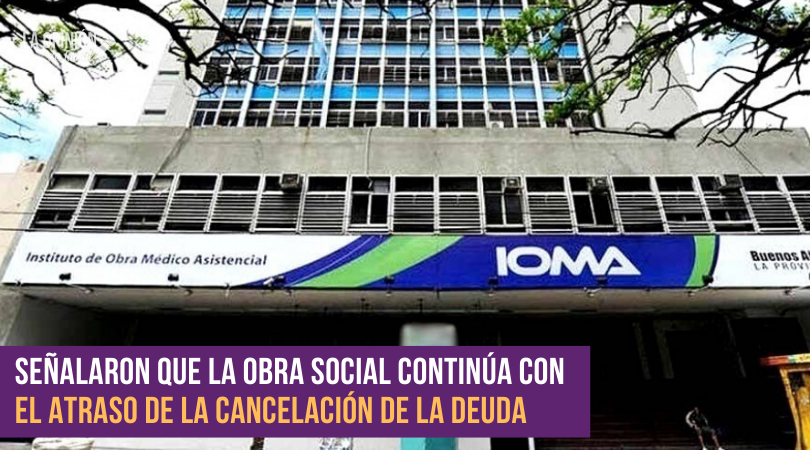 Farmacéuticos contra IOMA por falta de pago de medicamentos del Incluir Salud