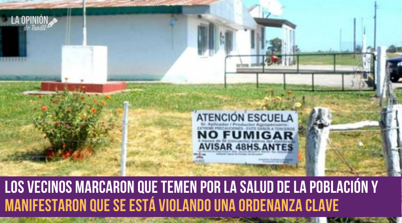 El enemigo invisible: denuncian fumigaciones al lado de la escuela primaria 33