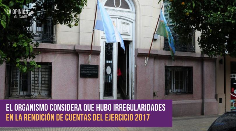 El tribunal de cuentas multó a consejeros escolares por más de 460 mil pesos