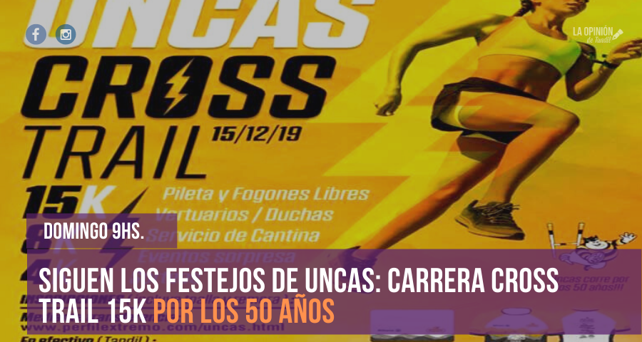 Uncas prepara su carrera por los 50 años