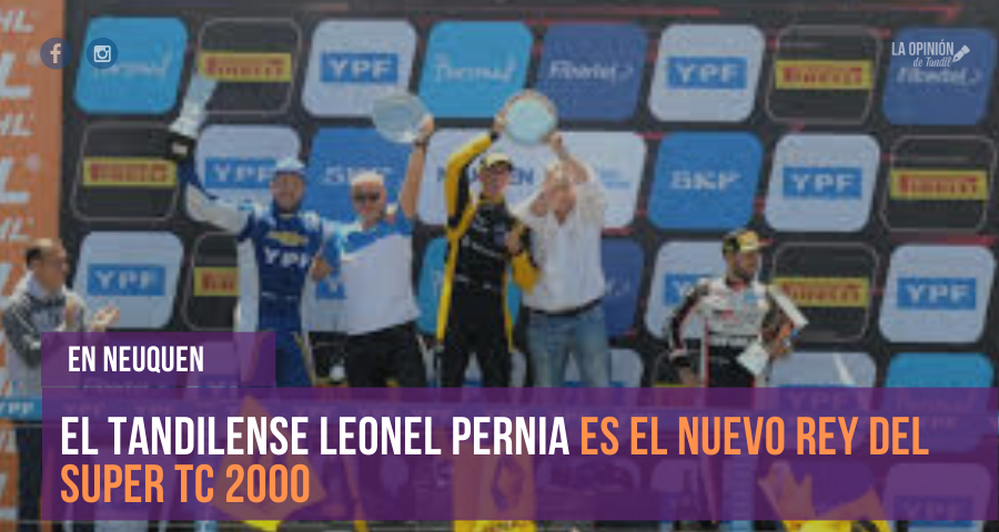 Súper TC 2000: Leonel Pernía dejó atrás las frustraciones y se coronó campeón