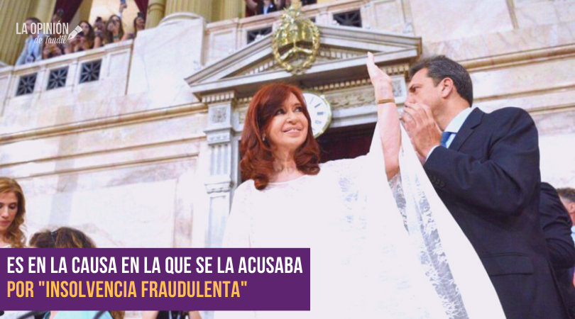 Sobreseyeron a Cristina Kirchner