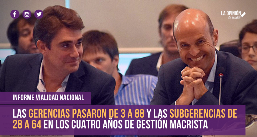 Vialidad en la era Macri: 60% de obras paradas; sobreprecios y 85 nuevos jerárquicos con salarios de $ 230.000