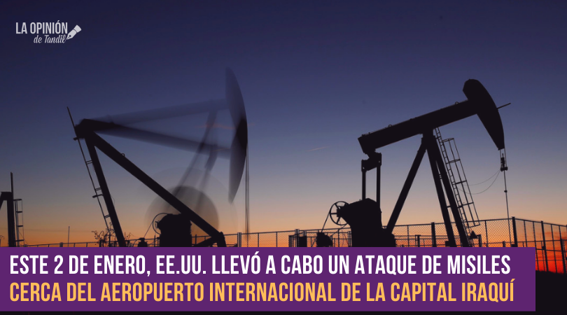 El petróleo sube más del 4% tras el asesinato del general iraní en Bagdad por EE.UU.