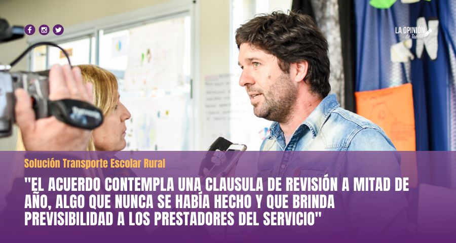 Federico Martínez: “La Provincia hizo una propuesta superadora y se reanudarán las clases el lunes”