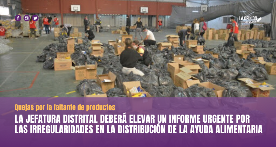 Detectaron serias irregularidades en la distribución de la ayuda alimentaria en las escuelas