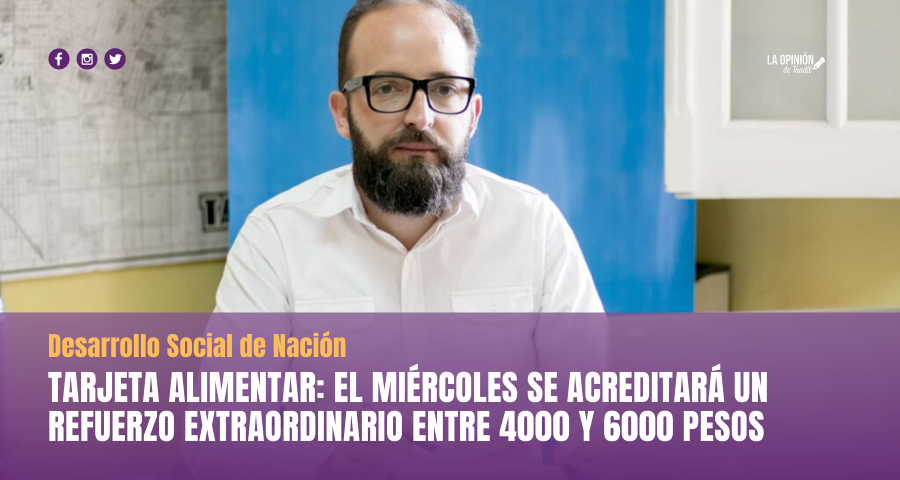 Se acreditará un refuerzo extraordinario de la Tarjeta AlimentAR